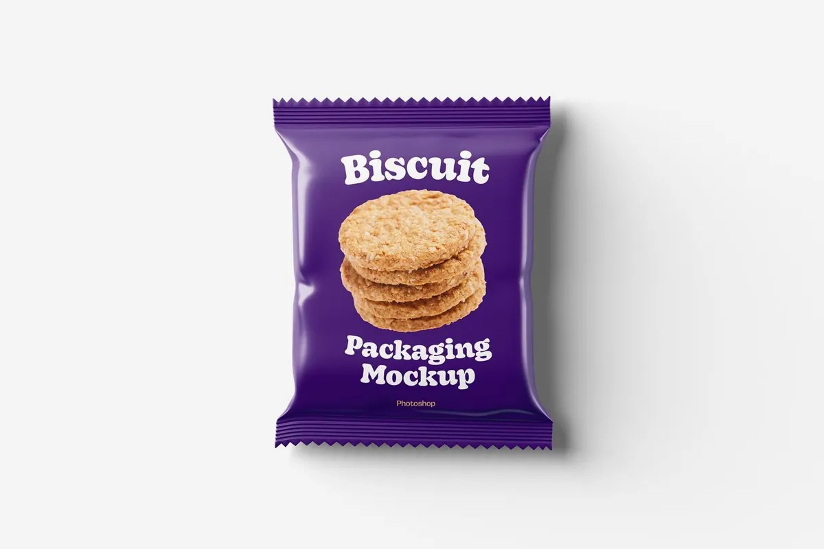 Biscuit Packaging Mockups