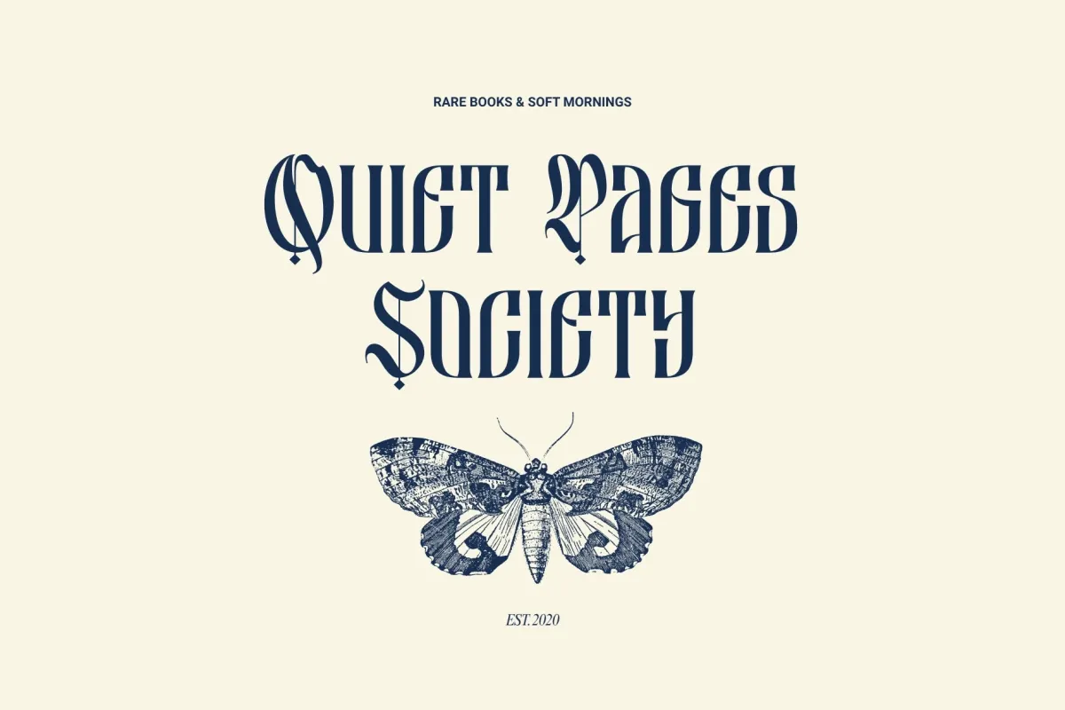 Besquen - Modern Blackletter Font