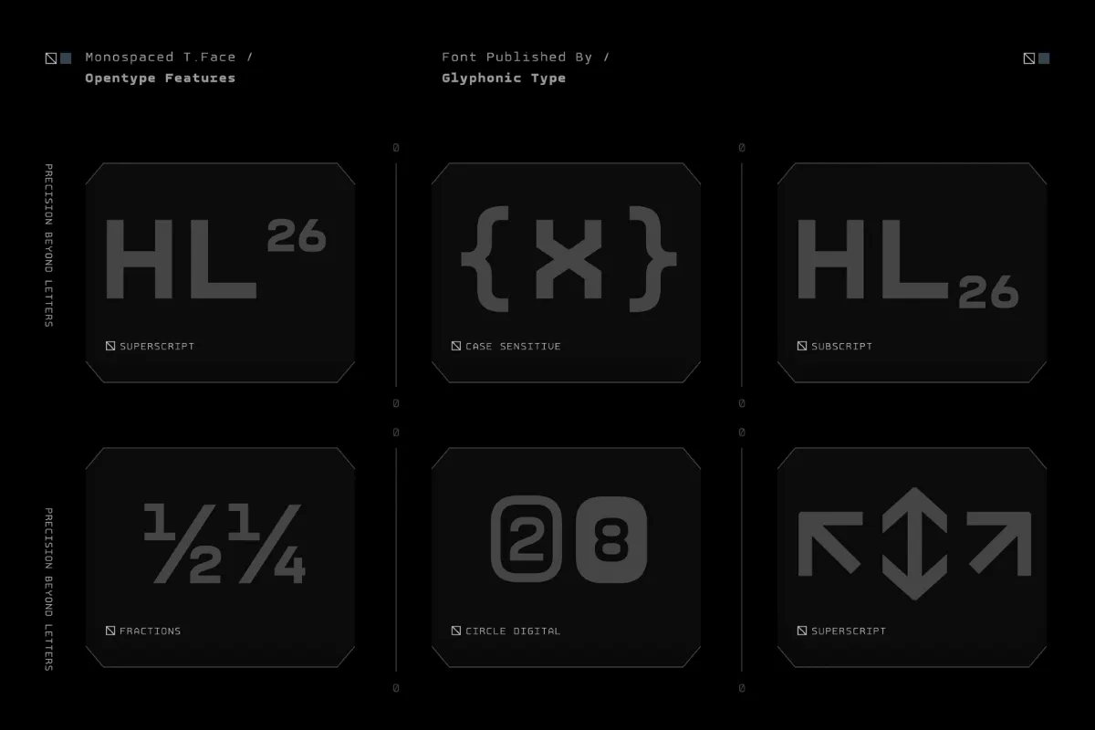 GC Robuto Mono - Tech Monospace Font
