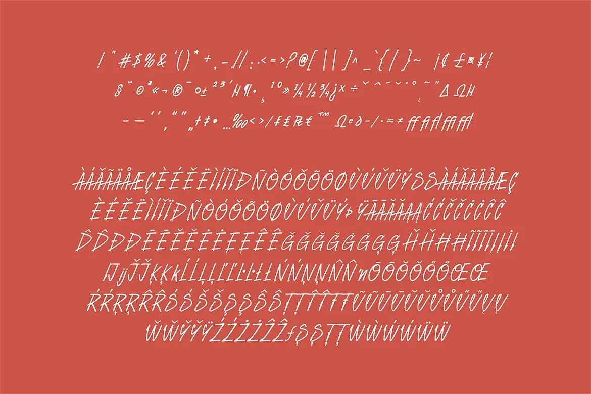 Strikes - Handwritten Punk Poster Font