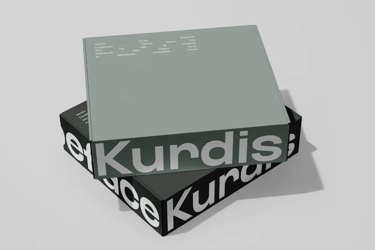 Kurdis - Bold Display Sans Family