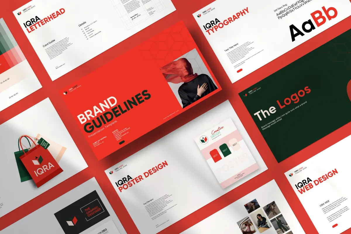 IQRA-Brand Guidelines Presentation Template