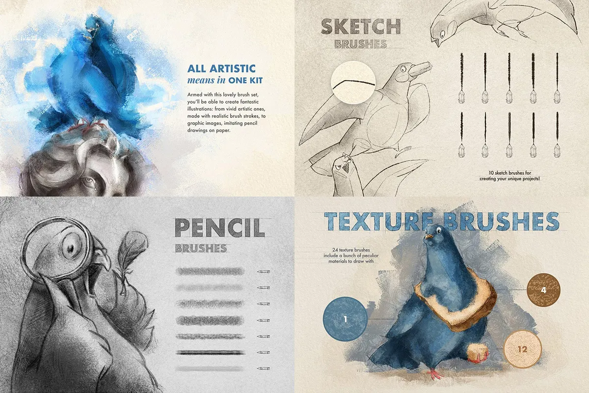 Affinity Brushes Bundle