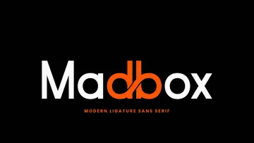 Madbox – Modern Ligature Sans Serif Font