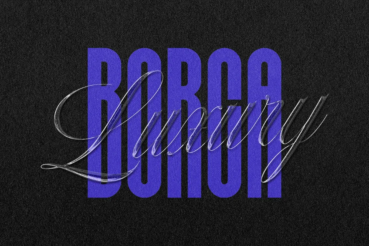 Elegant Glass Text Effect