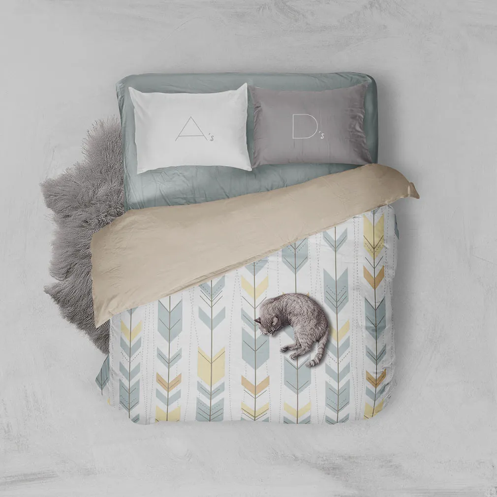 Bed Linen PSD Mockup