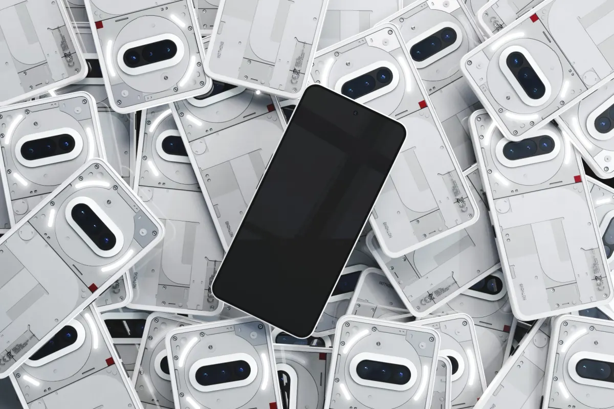 Nothing Phone 3A Mockup