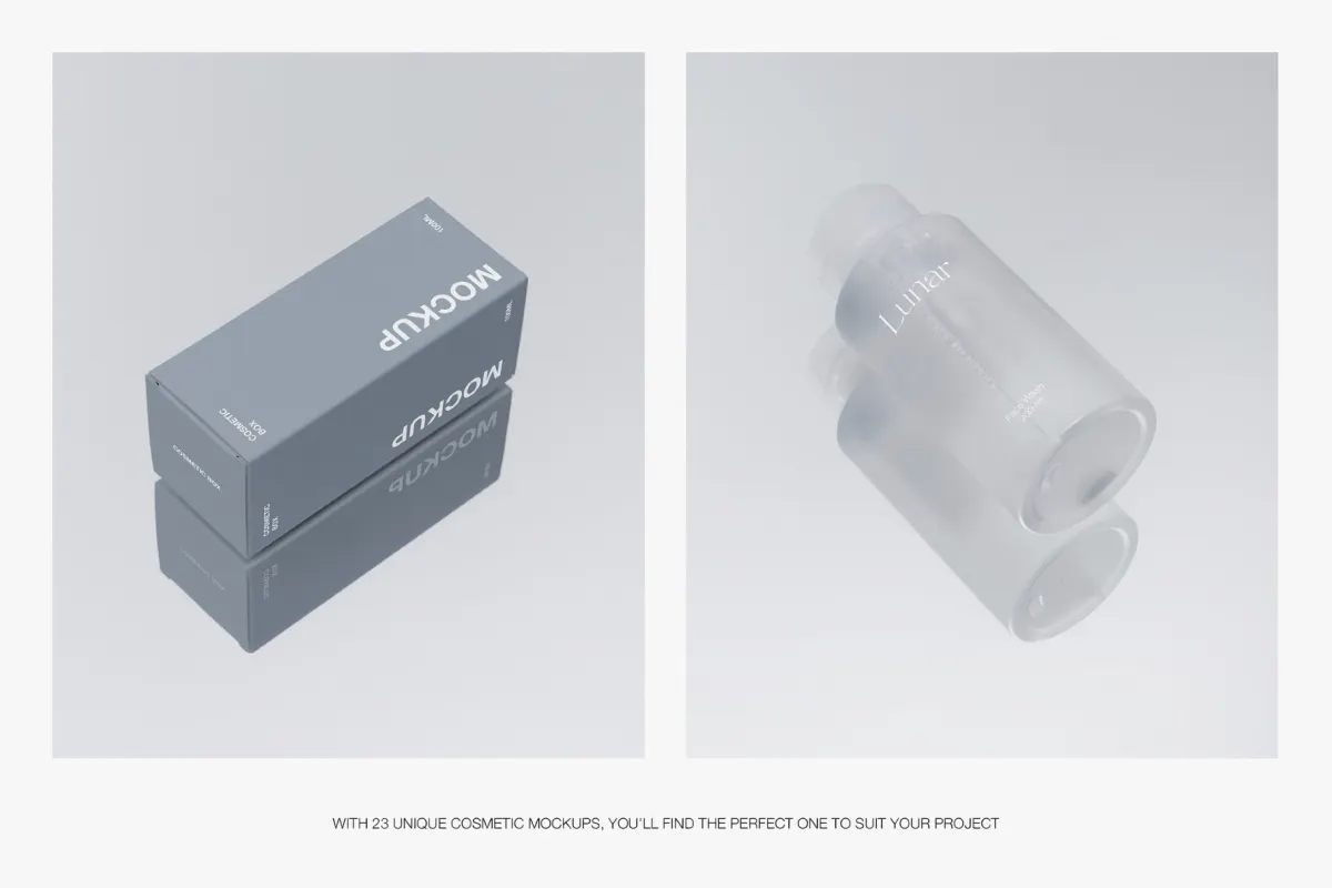 iPhone & Beauty Packaging Mockups