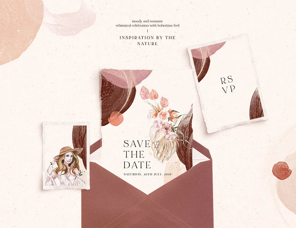 Paradise Garden Watercolor Set