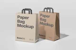 Paper Bag Mockup