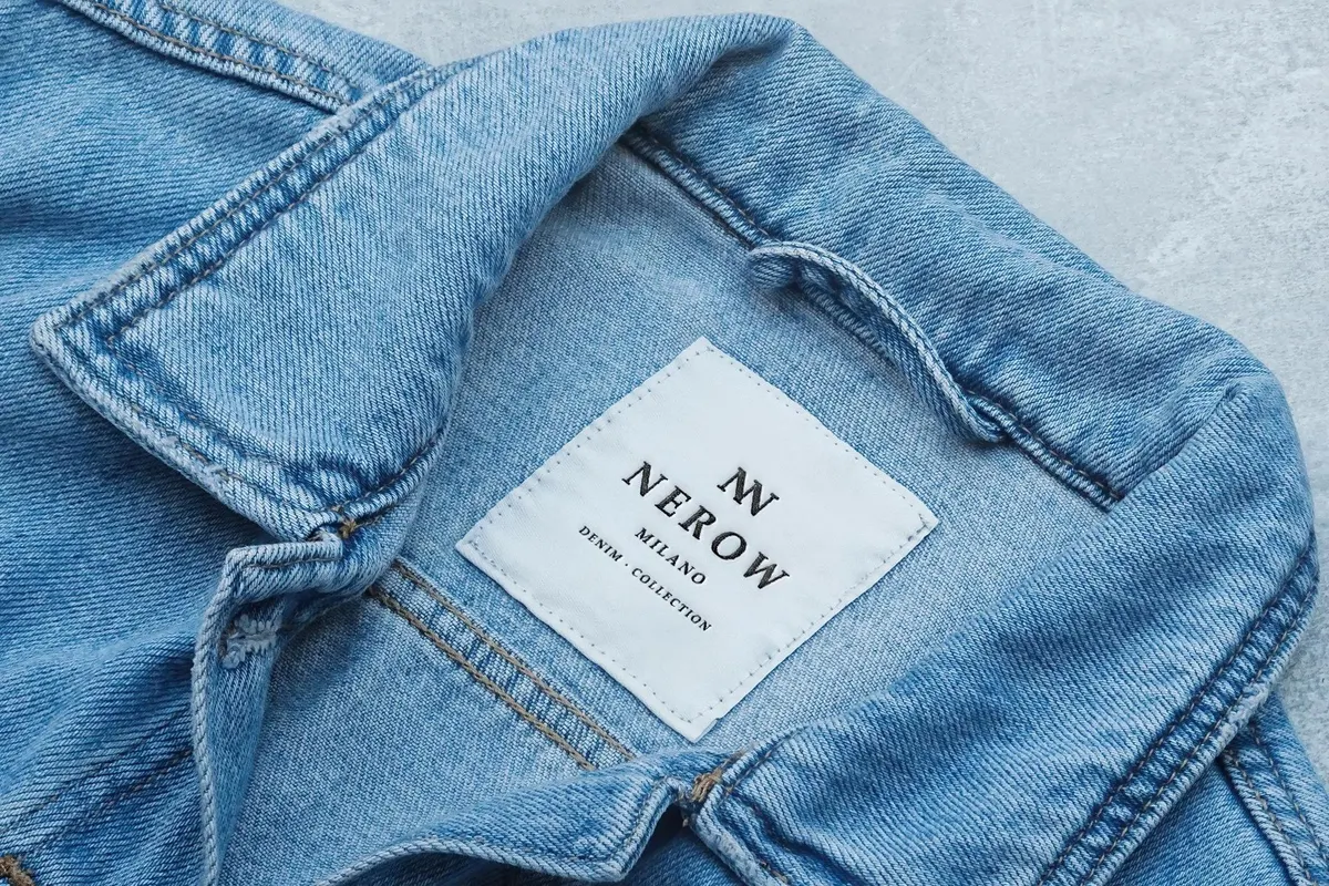 Denim Label Mockup
