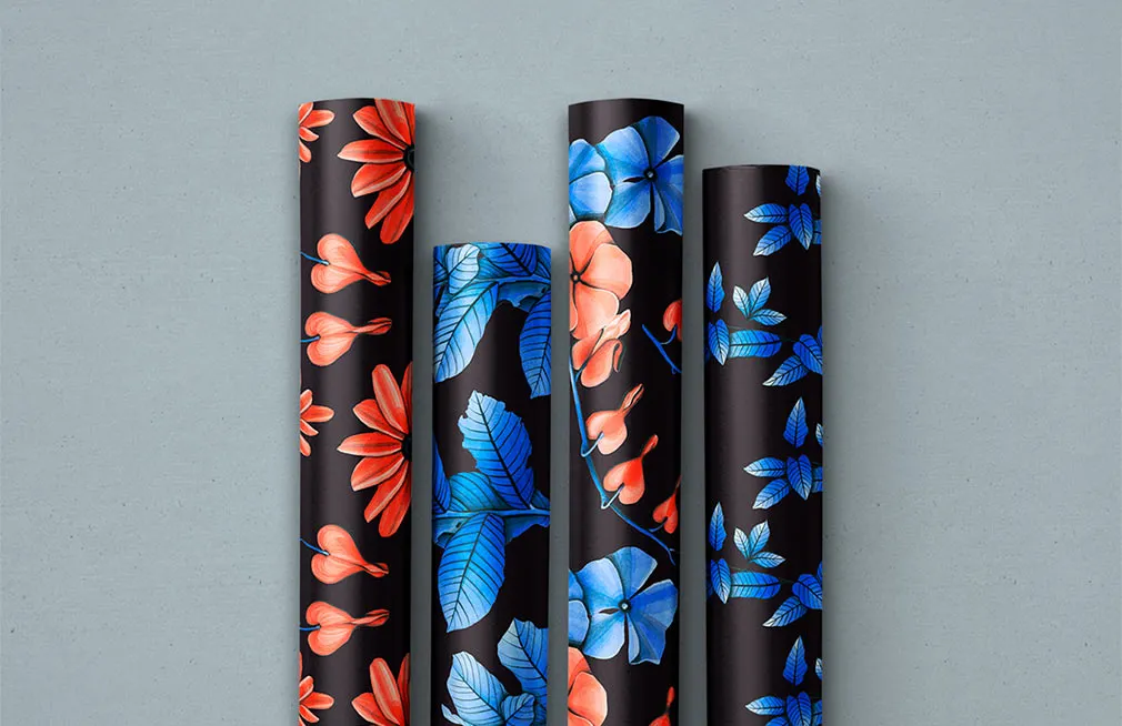 Botany Watercolor Flowers