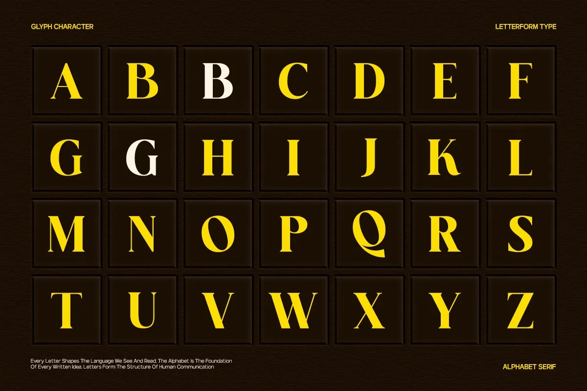 GC Blanca – Elegant Serif Display Font