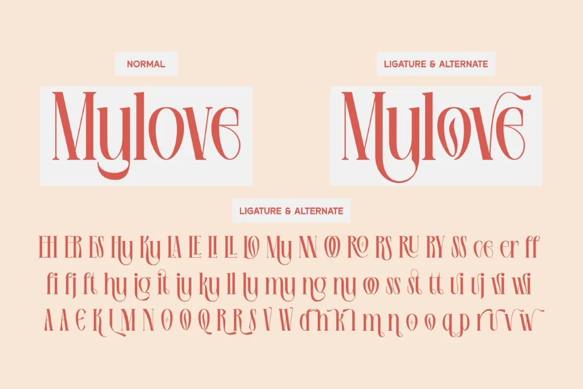 Aloyesia - Romantic Serif Font