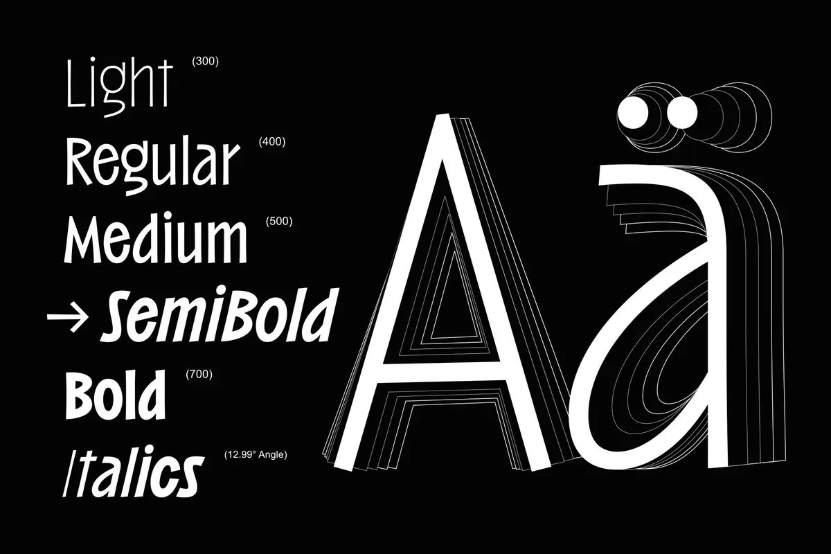 Barkins - Playful Sans Serif Font Family