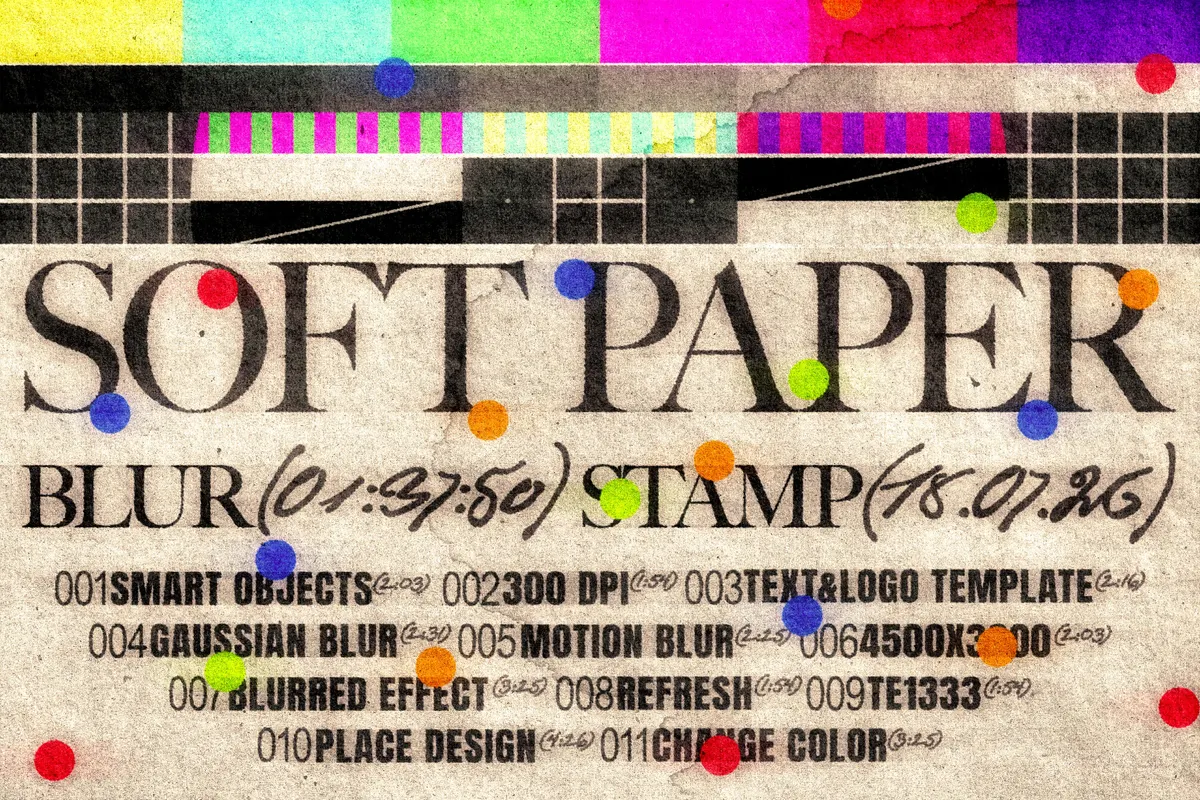 Soft Paper Print Effect