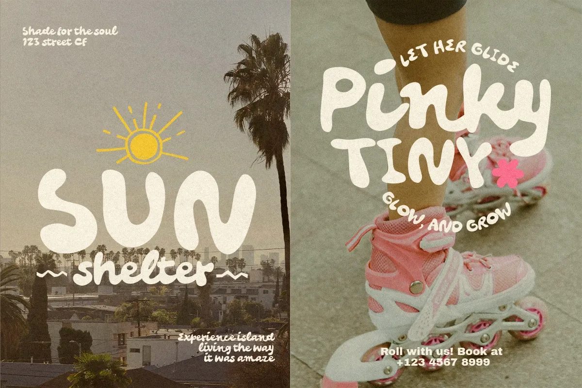 Youth Brain - Groovy Bold Font