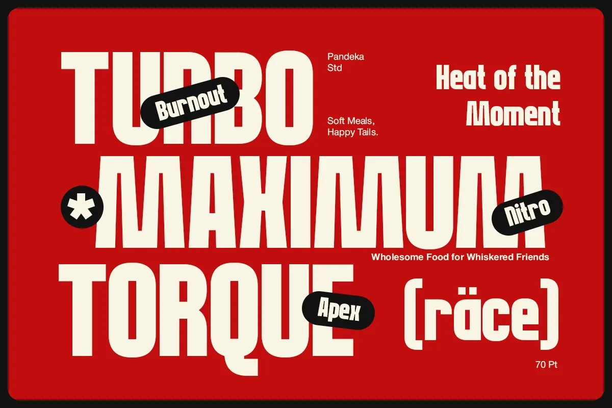Guaro - Bold Sport Condensed Font