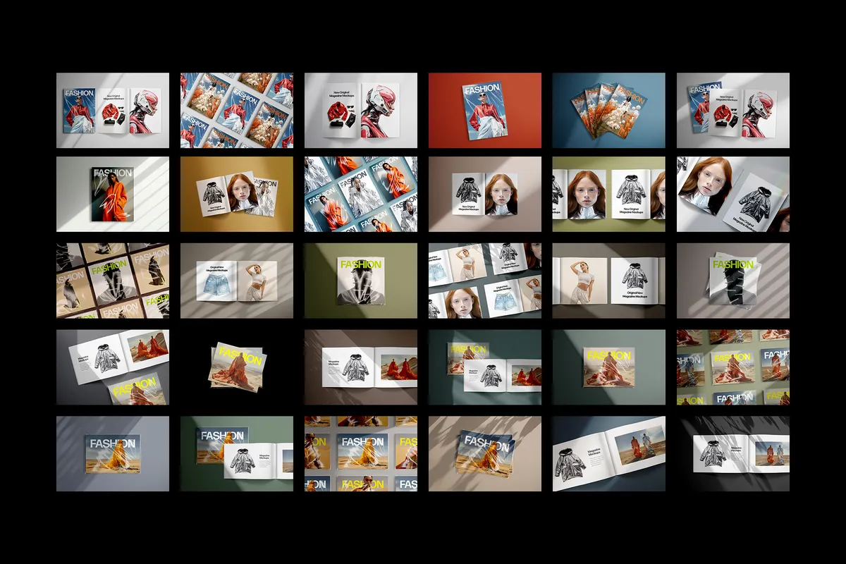 Ultimate Magazine Mockups Bundle