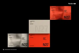 Metallic Business Card Mockup