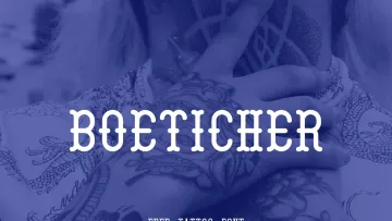 Boeticher Modern Sailor Font
