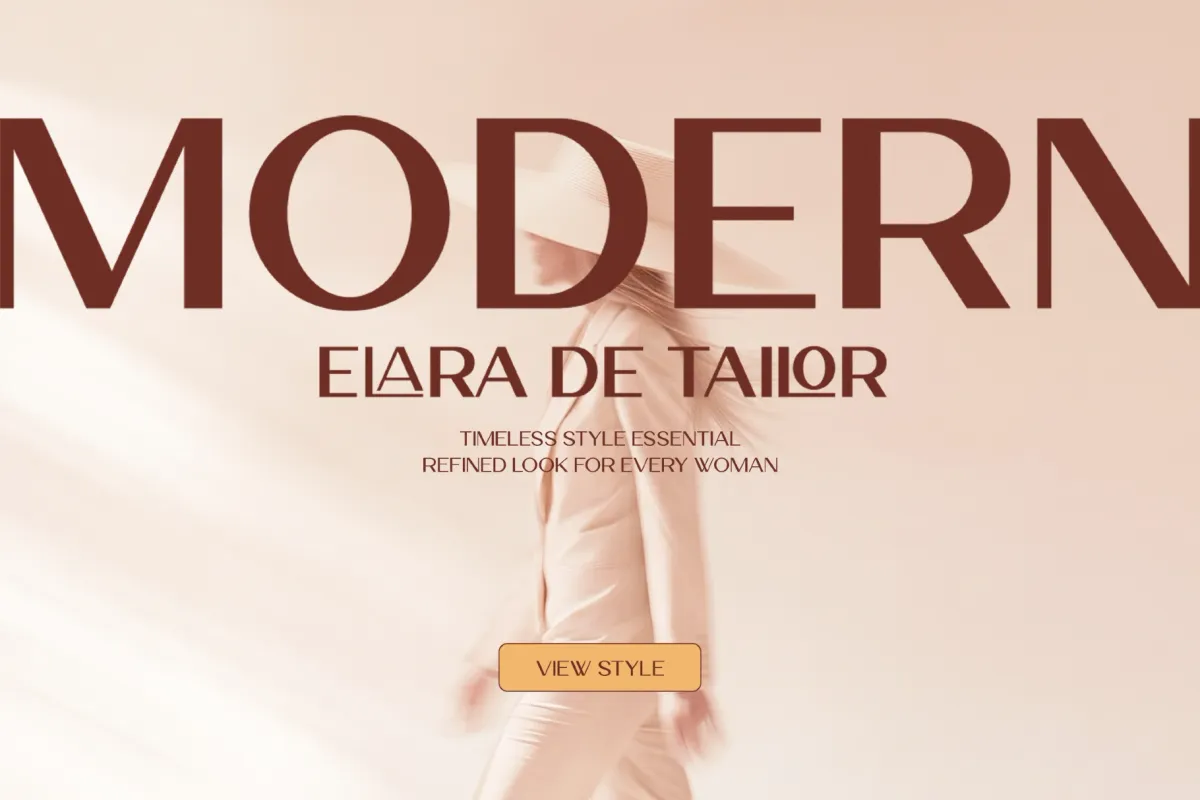 Velocia - Modern Editorial Sans Font
