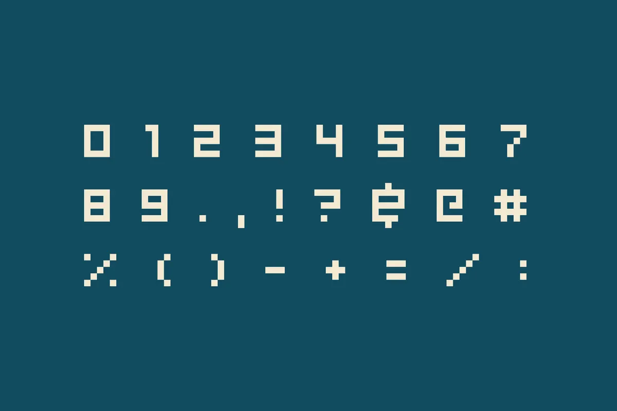Kenney Mini Square Font Family