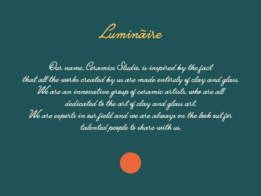 Luminaire Script Font