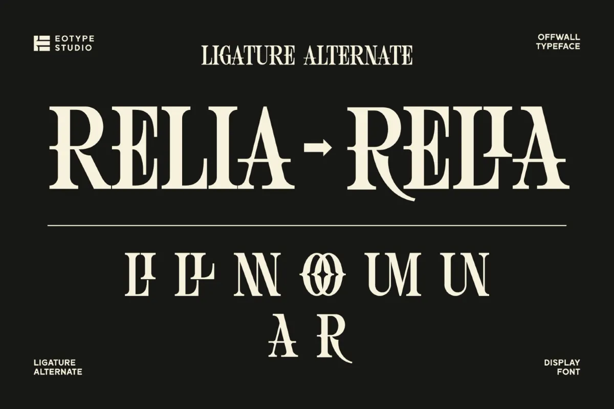 Offwall - Western Display Serif Font