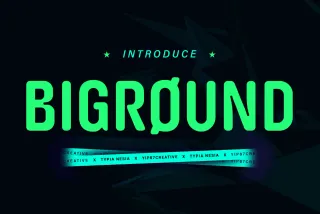 Biground - Modern Bold Rounded Sans