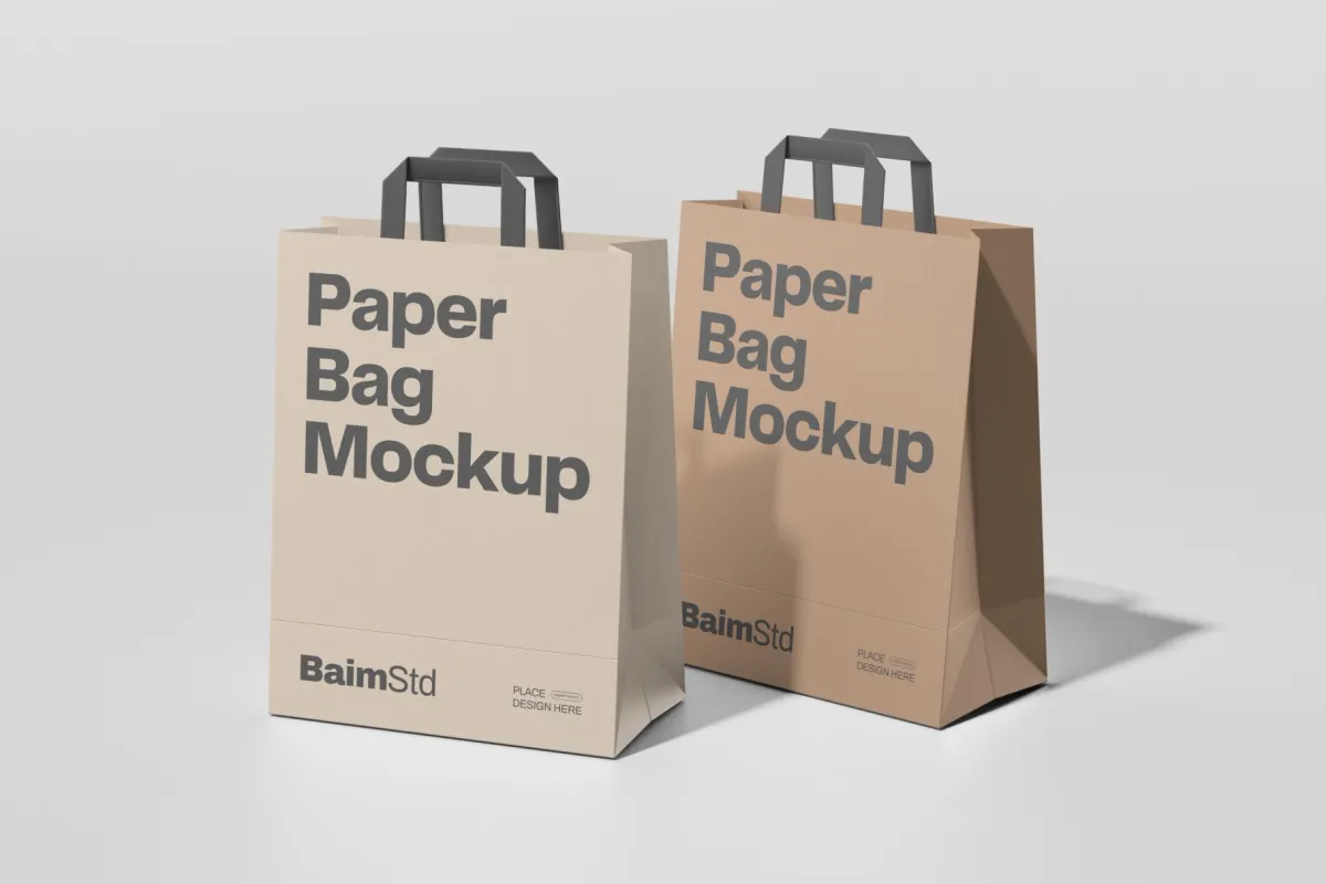 Paper Bag Mockup