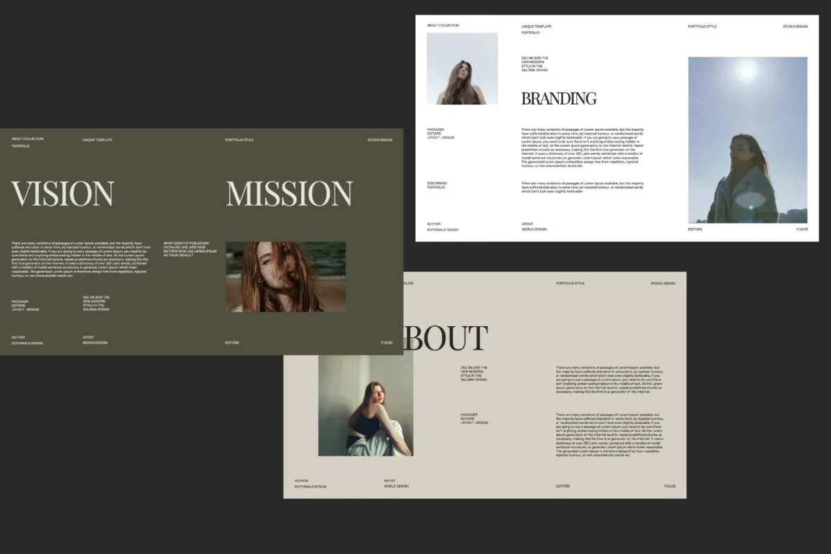 Esse - Brand Portfolio Keynote Template
