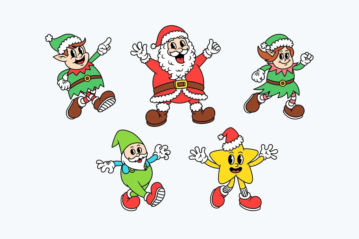 Christmas Cartoon Curiosities — Graphics