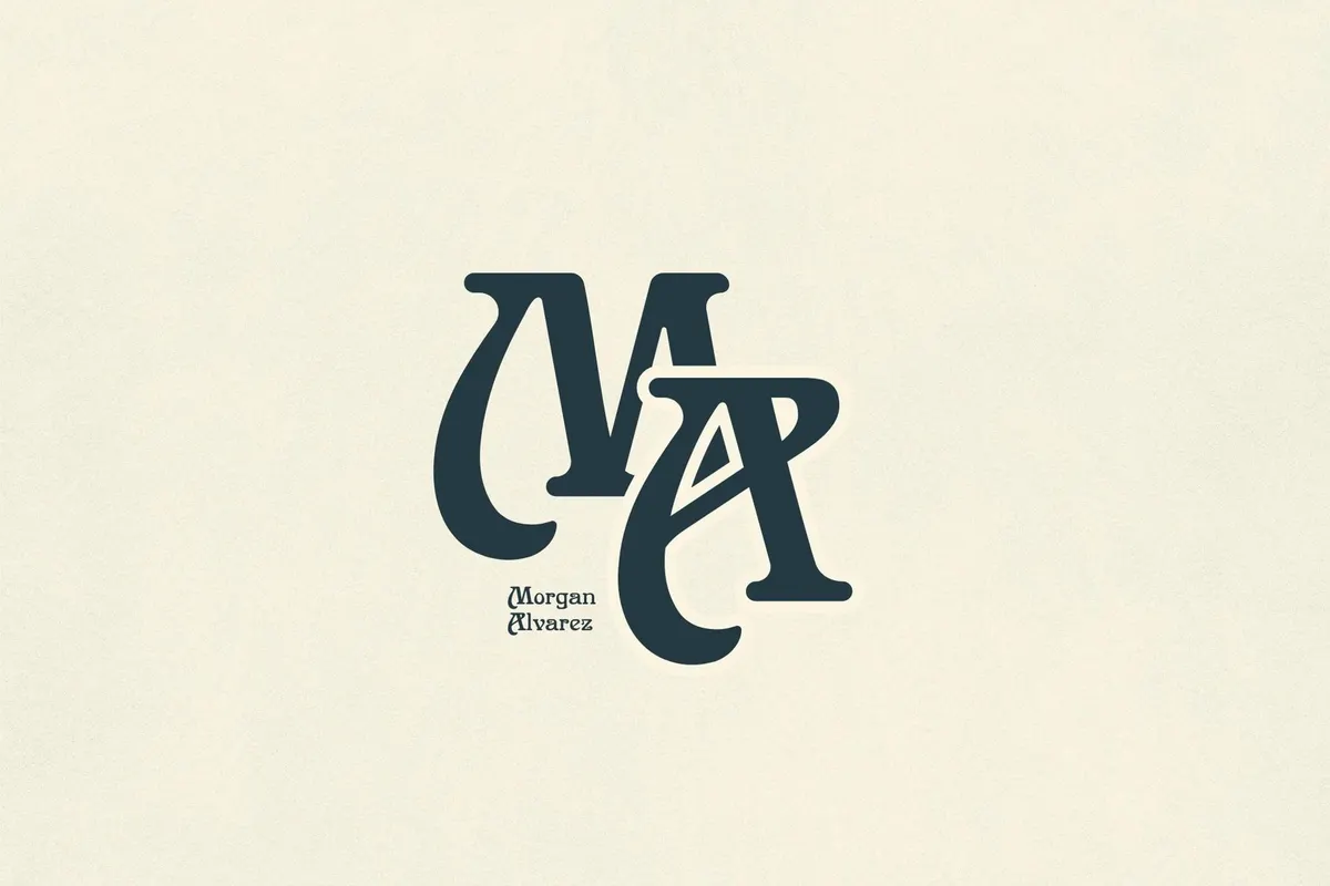 Magnolia Muse - Decortive Art Nouveau Typeface