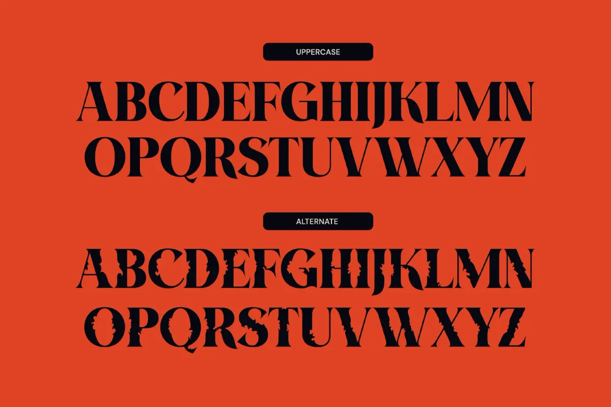Rodova - Bold Serif Display Font