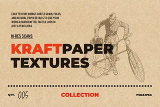 Kraft Paper Textures Collection