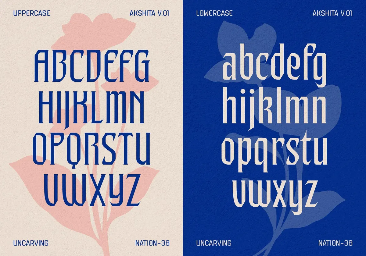 Akshita Display Font
