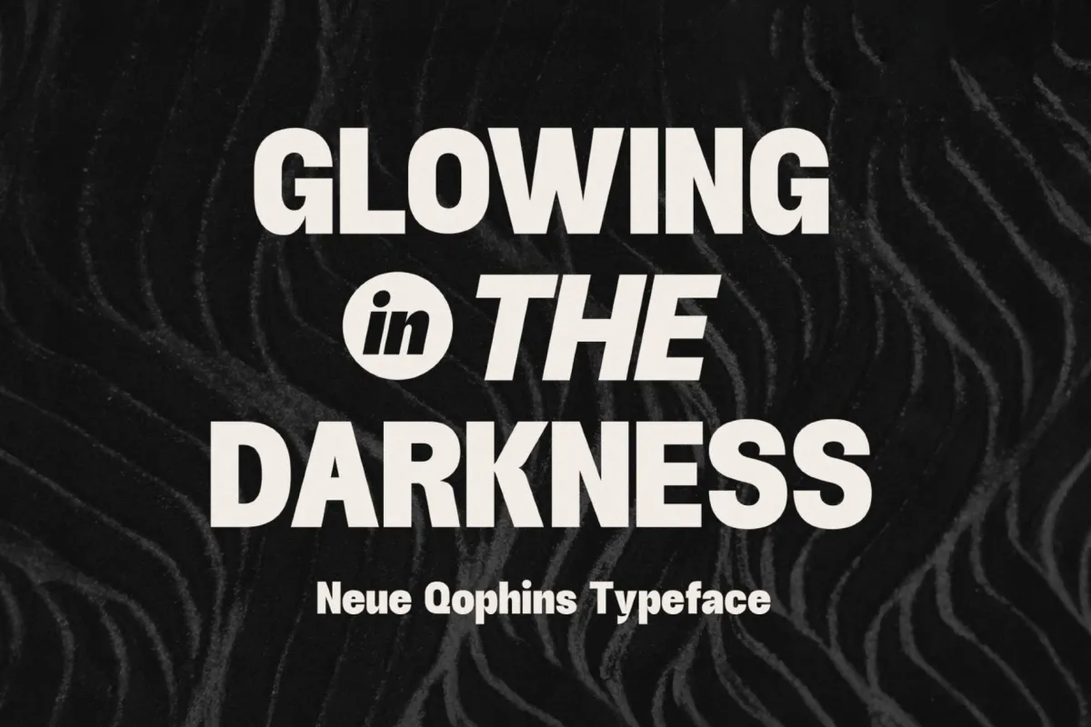 Neue Qophins - Bold Retro Sans Font