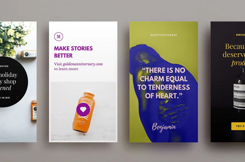 Lush: 24 Instagram Templates