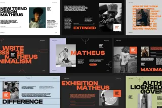 Matheus - Brand Strategy PowerPoint Template