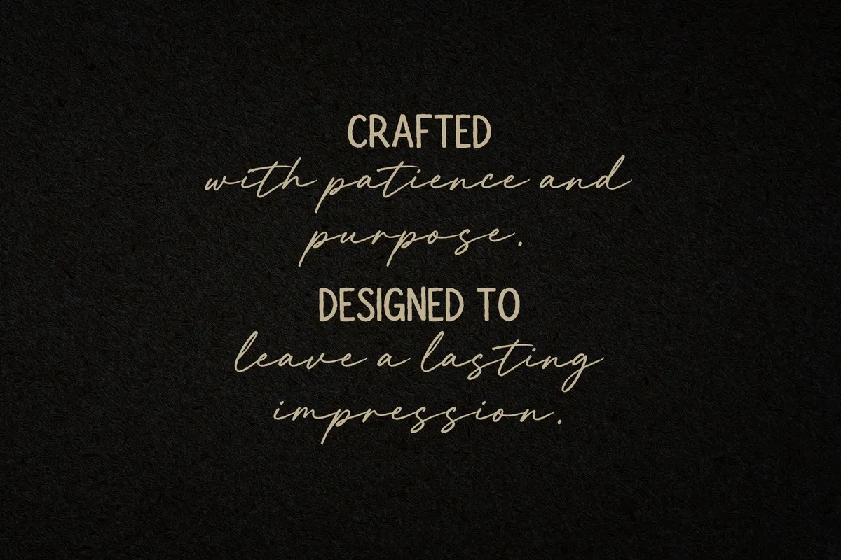 The Sunday Atelier - Handwritten Font Trio