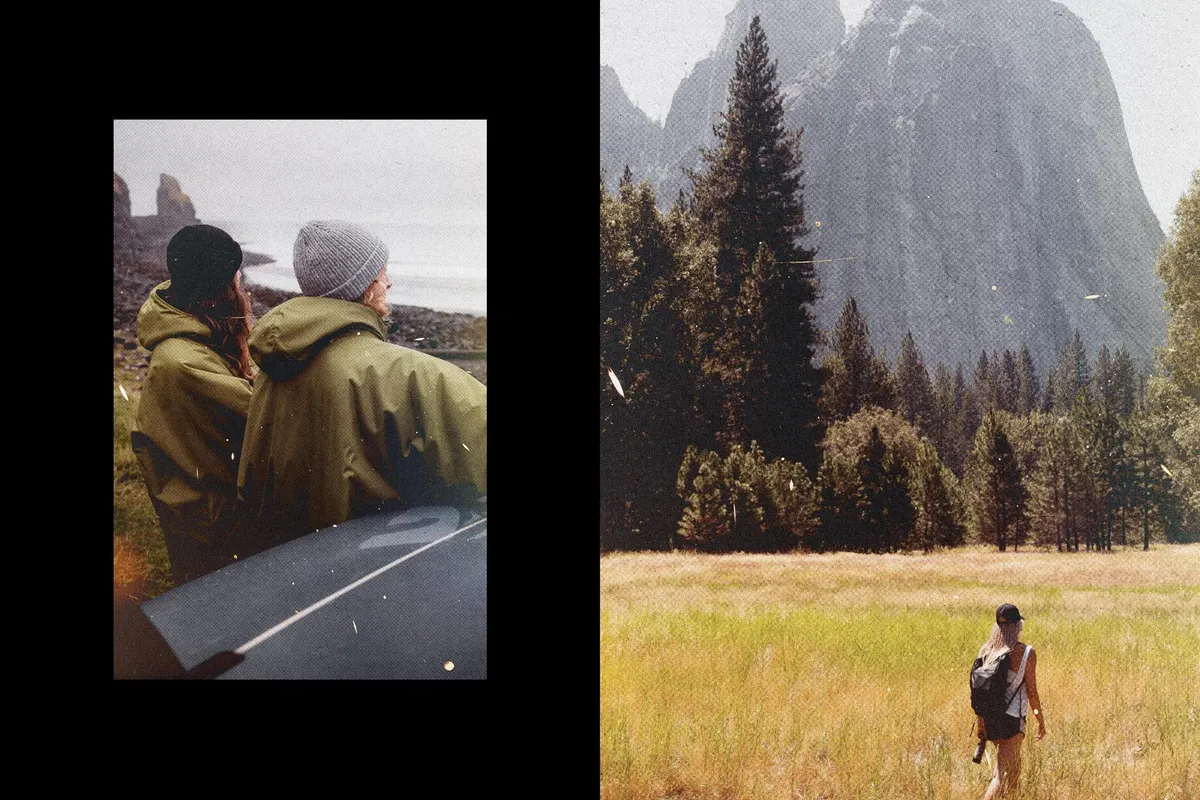 Dramatic Retro Film Effect