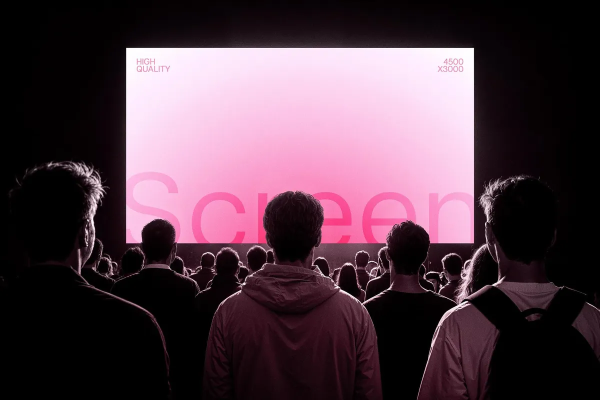 Concert 16:9 Screen Mockup