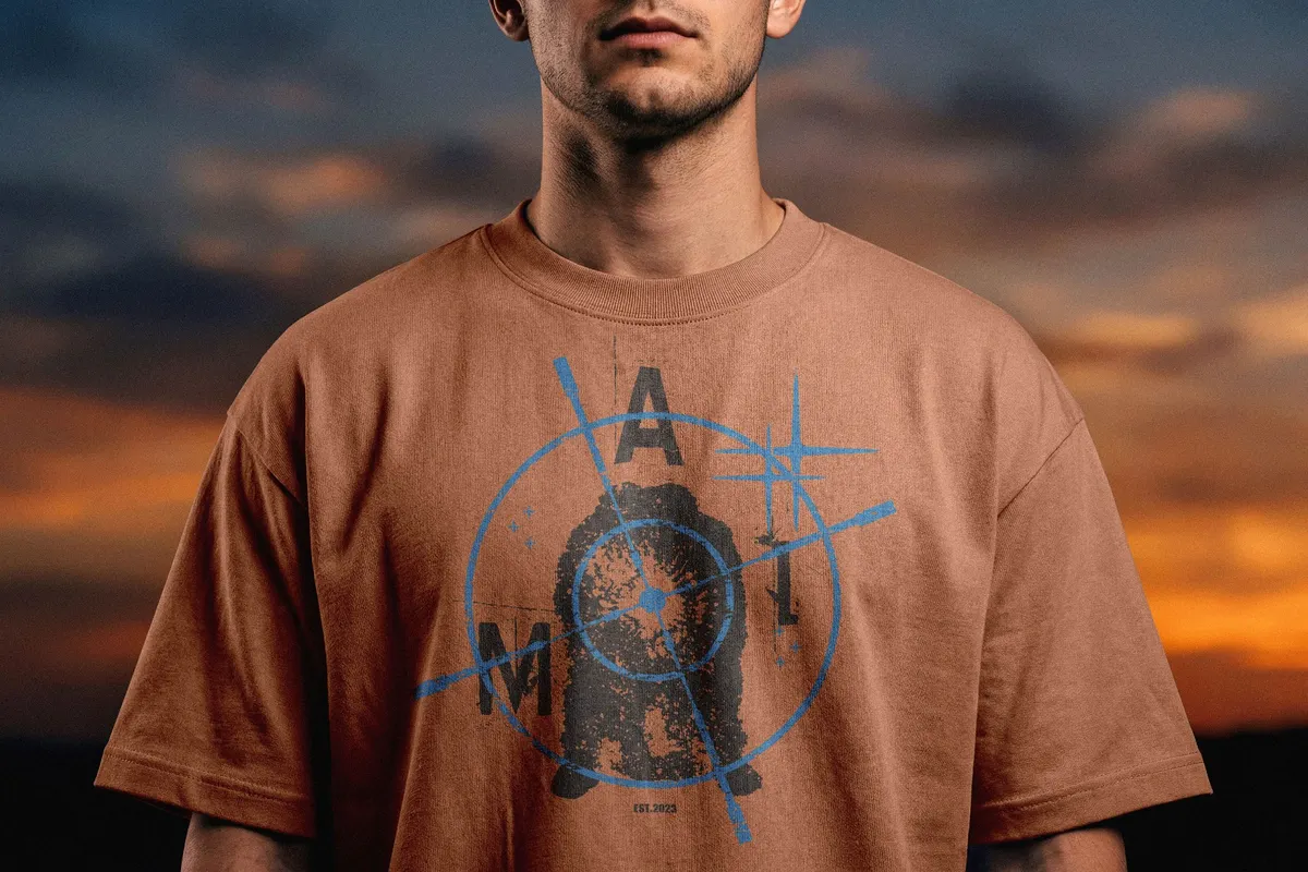 Sunset T-Shirt Mockup