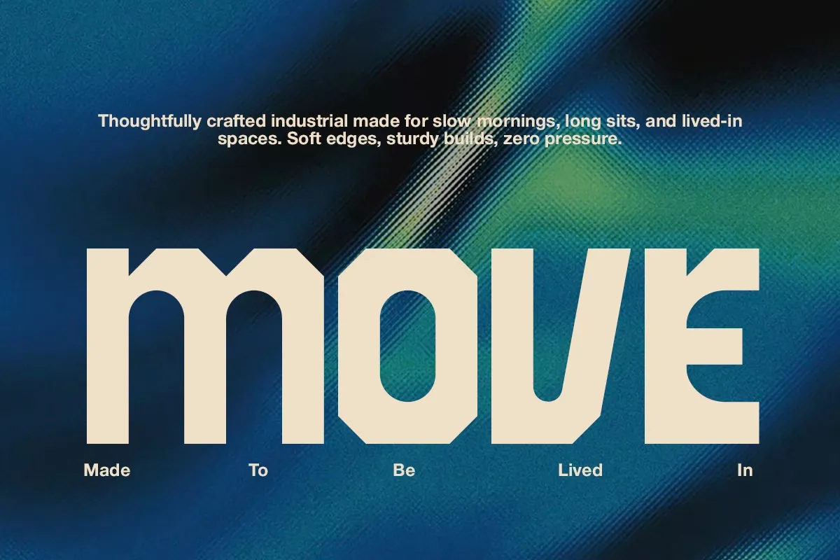 Boilas - Bold Geometric Display Font