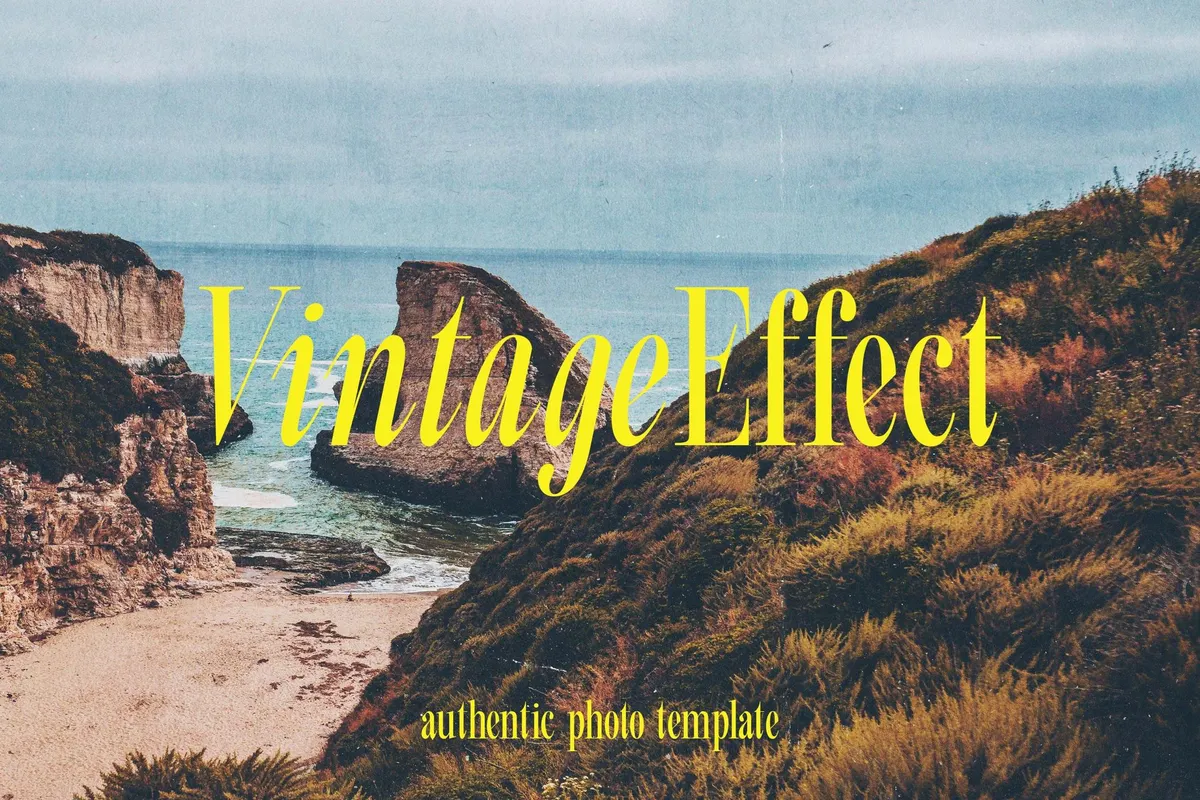 Authentic Vintage Photo Effect