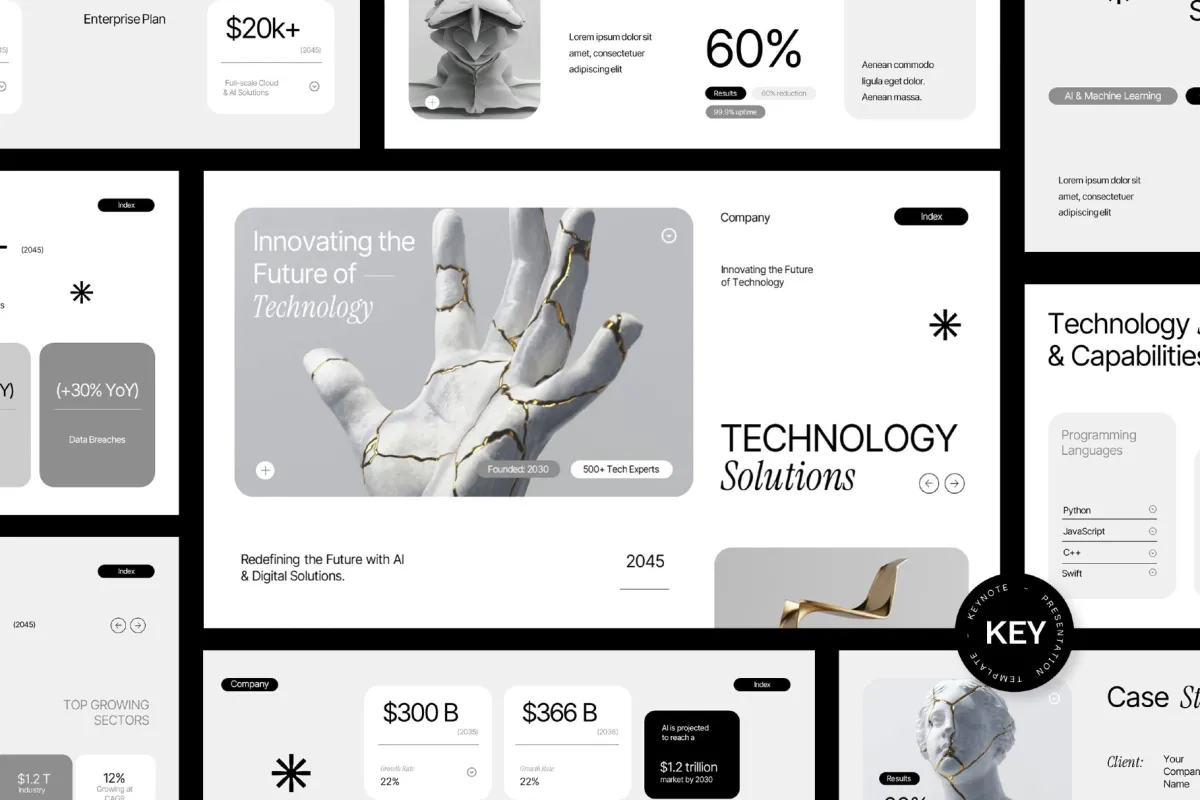 Interactive Technology Business Company Keynote