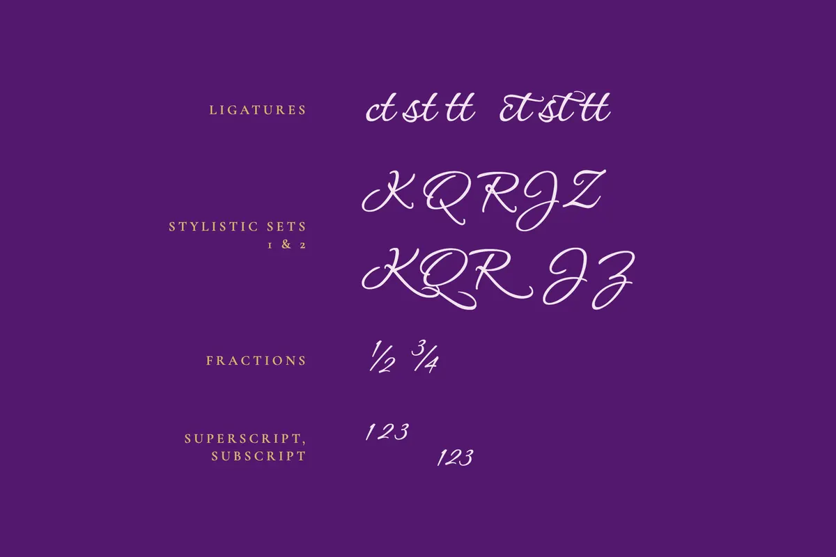Corinthia — Free Formal Calligraphy Font