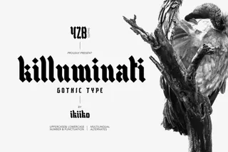 Killuminati - Gothic Font