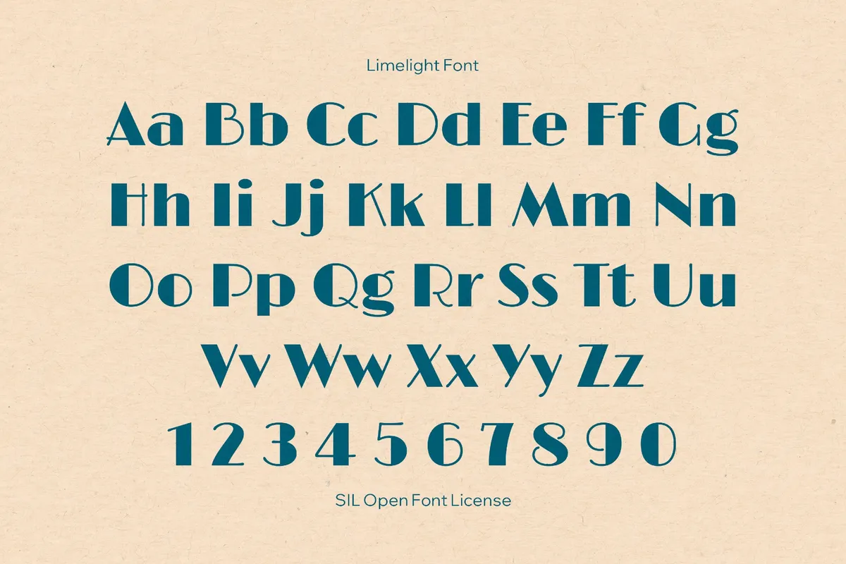 Limelight Font